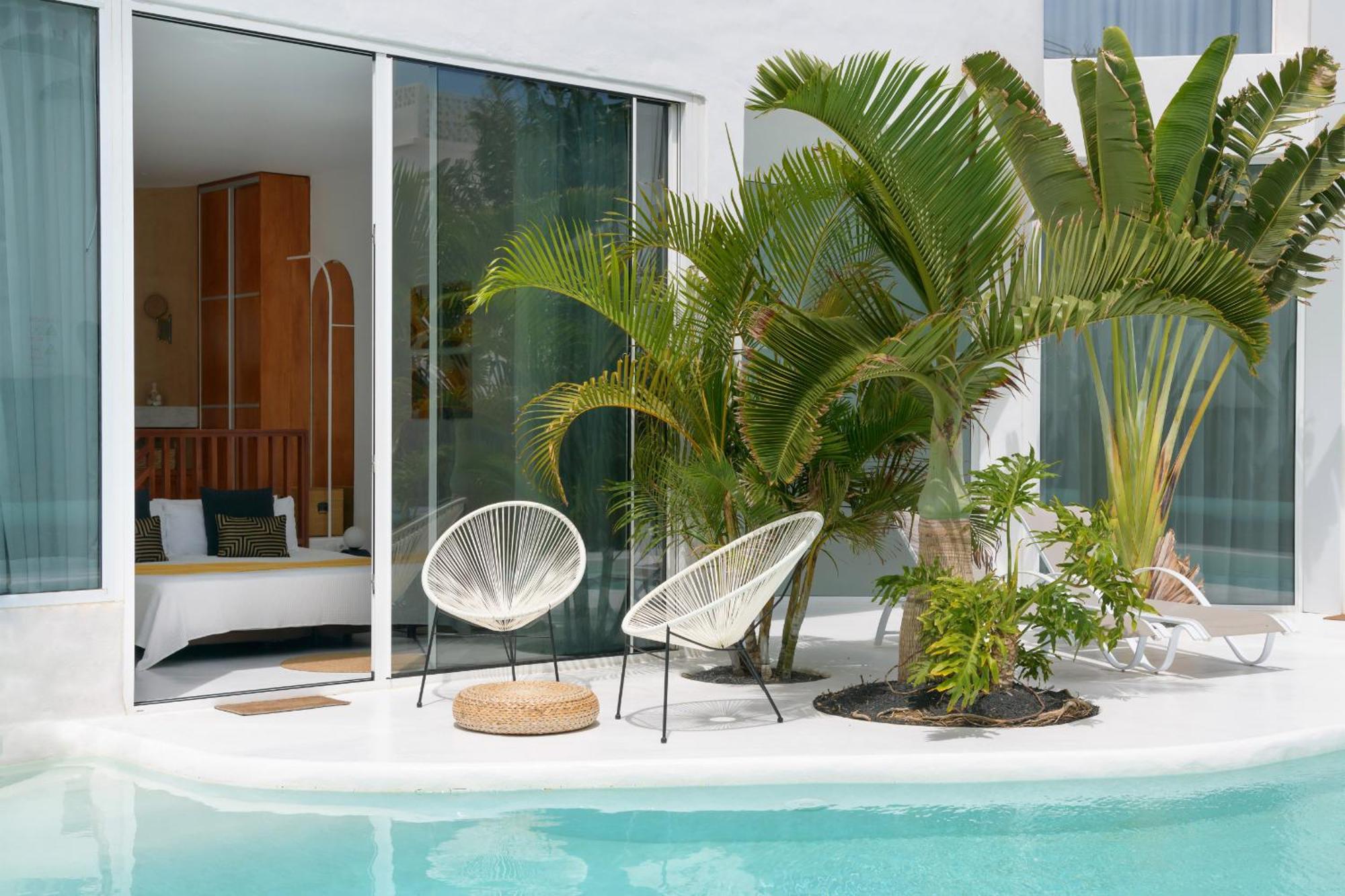 Aquablanca Suite Love Deluxe En Punta Mujeres Exterior foto